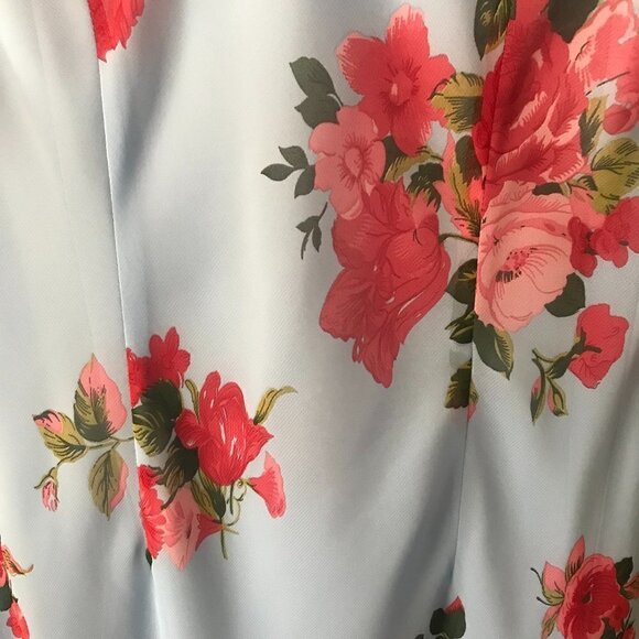 Meghan Matthews Floral Chiffon Dress - Picture 5 of 11